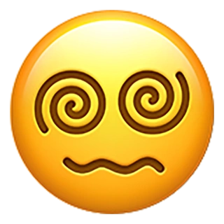 Spiral Eyes Emoji